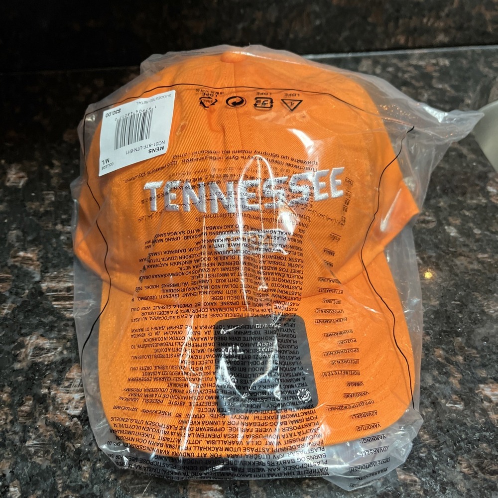 Nike Tennessee Volunteers Mens Hat Cap M/L Orange Club Cap Adjustable NCAA